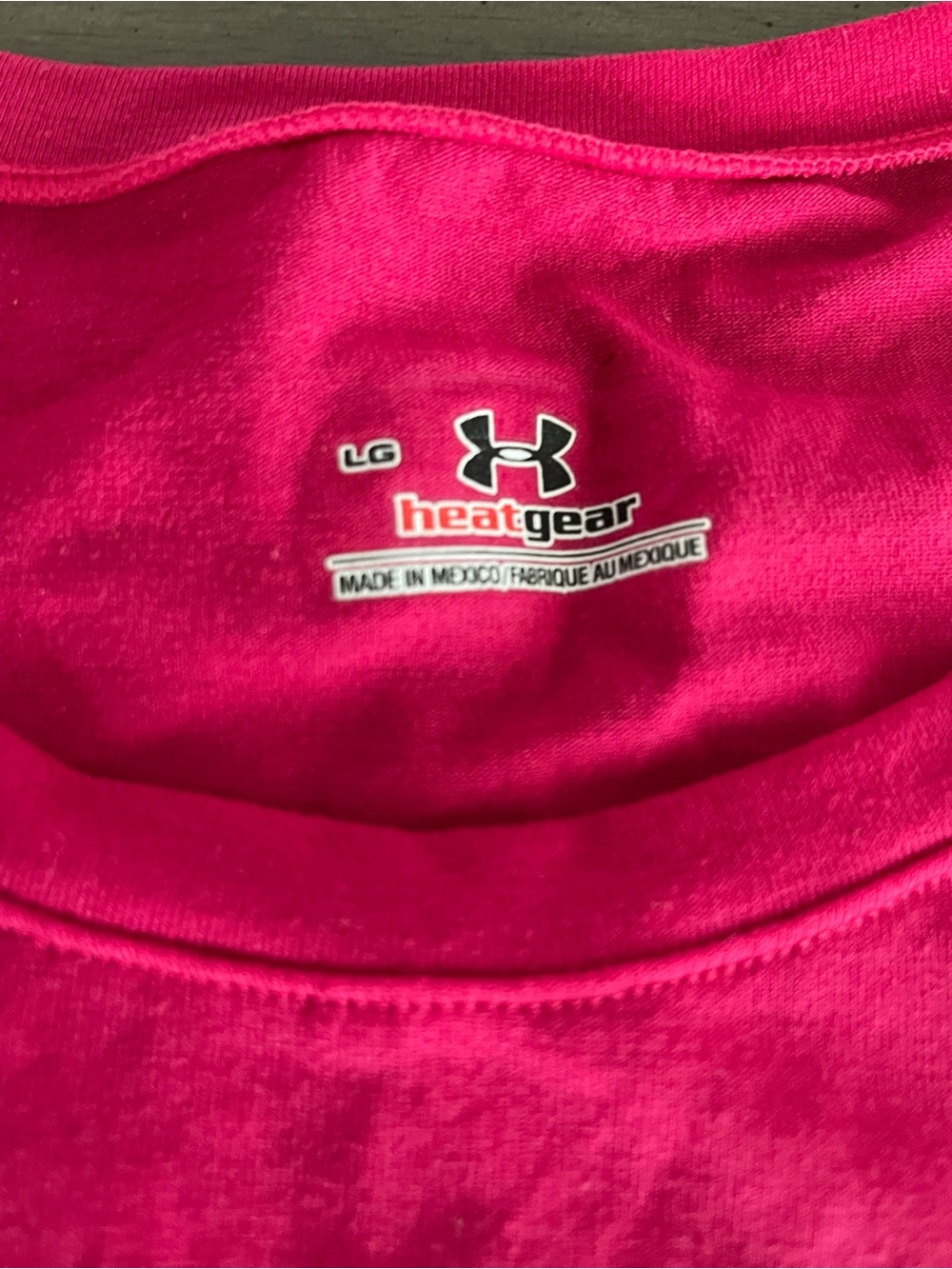 Under Armour HeatGear Short Sleeve Tee - Hot Pink